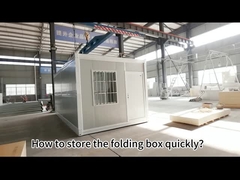 Galvanizli Çelik Prefabrik Taşınabilir Site Ofis Kabin Kulübeleri OEM