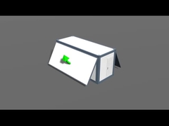 Çevre Dostu Genişletilebilir Prefabrik Ev Sürdürülebilirlik Verimliliği Özelleştirme