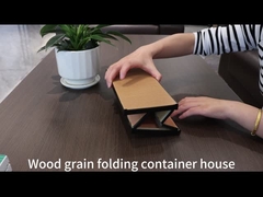 Katlanabilir Modüler Prefabrik Ofis Prefabrik Konteyner Ev