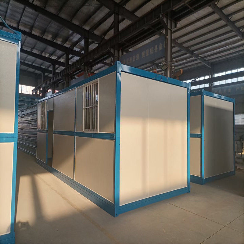 OEM Galvanizli Çelik Taşınabilir Şantiye Banyo Canblue Sınırlı Ofisi Tutuyor