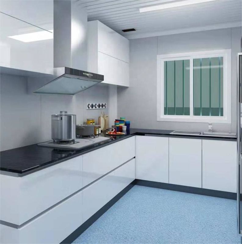 Brande 20/40Ft Konteyner Genişletilebilir Prefabrik Ev 5 Yatak Odalı taşınabilir konteyner evleri saklama kabı evleri