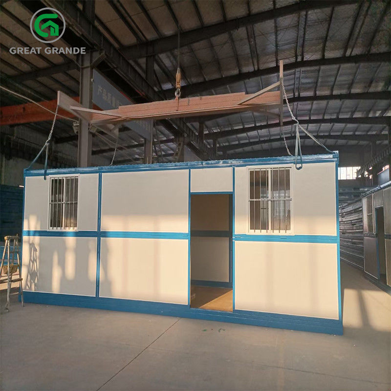 OEM Galvanizli Çelik Taşınabilir Şantiye Banyo Canblue Sınırlı Ofisi Tutuyor