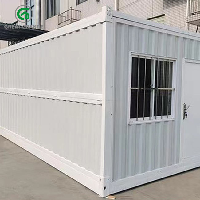 Oluklu Duvar Prefabrik Katlanır Konteyner Ev Isı Yalıtımı Taş Yünü Site Yurdu