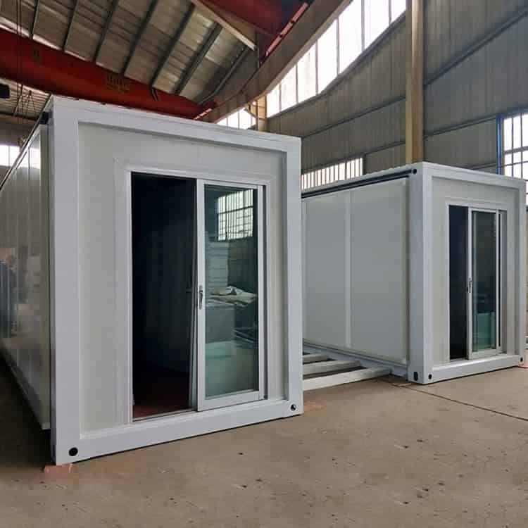 ODM Yenilikçi Genişletilebilir Prefab Ev Verimli Üst 2.46 ~ 2.59m Dahili Yükseklik