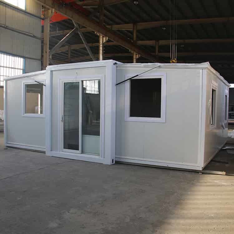 ODM Yenilikçi Genişletilebilir Prefab Ev Verimli Üst 2.46 ~ 2.59m Dahili Yükseklik