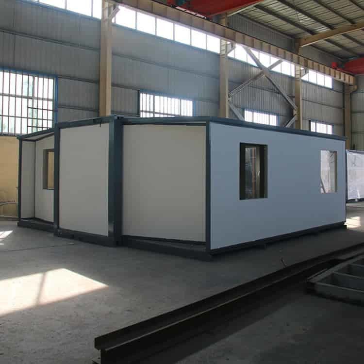 ODM Yenilikçi Genişletilebilir Prefab Ev Verimli Üst 2.46 ~ 2.59m Dahili Yükseklik
