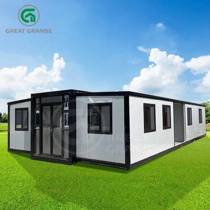 20ft Genişletilebilir Modüler Evler Üreticisi Sağlam Yapım Şebeke dışı yaşam Hızlı kurulum
