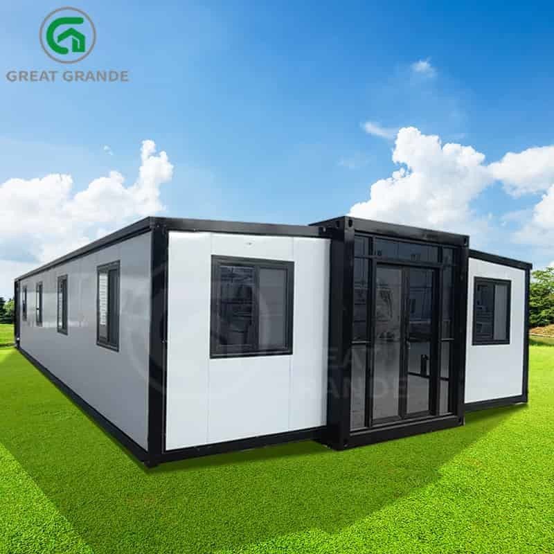 20ft Genişletilebilir Modüler Evler Üreticisi Sağlam Yapım Şebeke dışı yaşam Hızlı kurulum