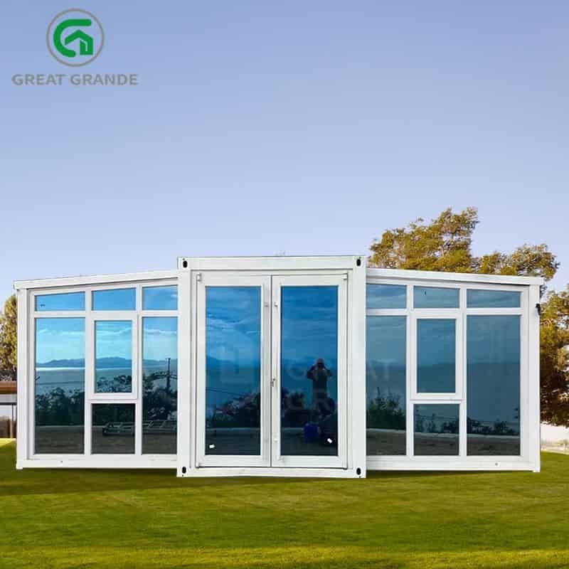 20ft Genişletilebilir Modüler Evler Üreticisi Sağlam Yapım Şebeke dışı yaşam Hızlı kurulum