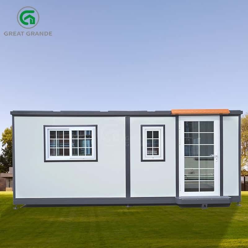 20FT Genişletilebilir Ev Konteyner üreticisi Hareket etmek kolaydır Üç birlikte çeşitli renkler