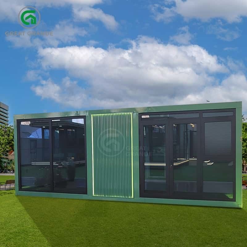 20FT Taşınabilir Genişletilebilir Evler rahatlık konfor galvanizli çelik çerçeve kompozit duvar panelleri