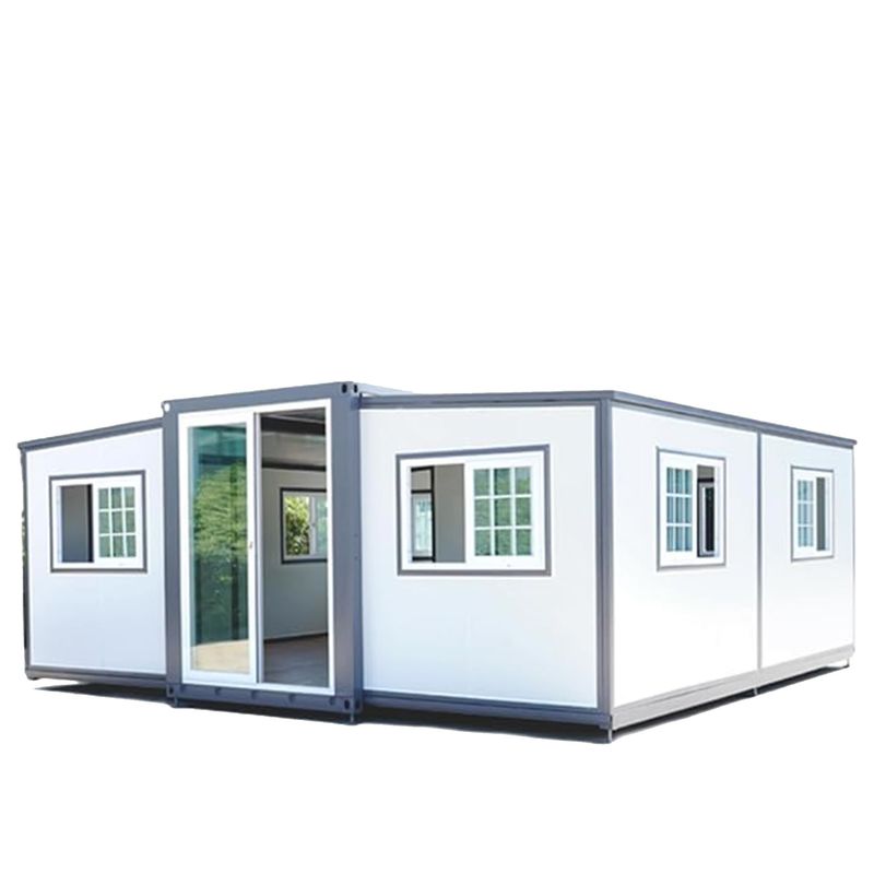 20FT Prefab Portable House Üreticisi prefab kabin EPS sandviç panelleri zemin deri