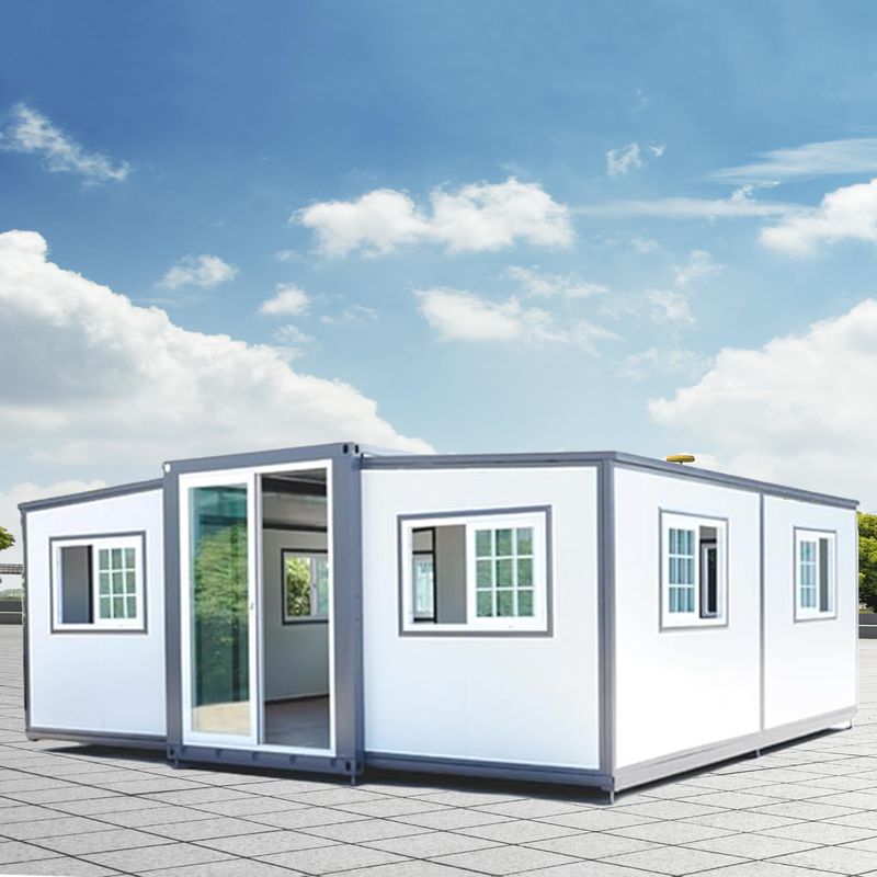 20FT Prefab Portable House Üreticisi prefab kabin EPS sandviç panelleri zemin deri