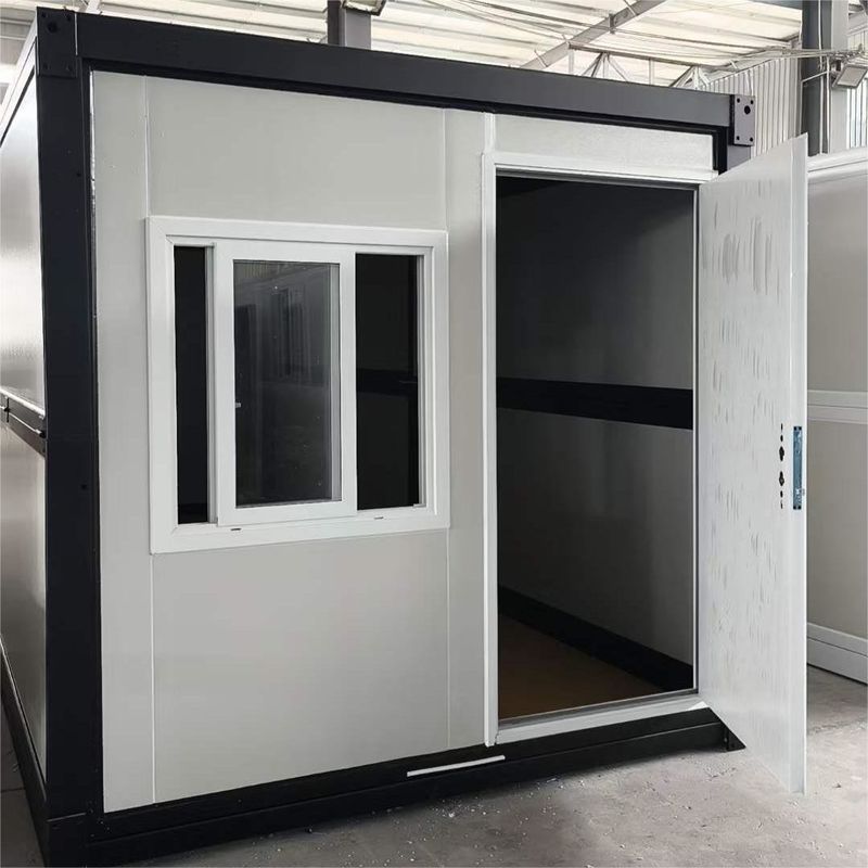 20ft Katlanabilir Konteyner Evi Üreticisi Kare Tüpler Galvanizli Çelik Hızlı Kurulum