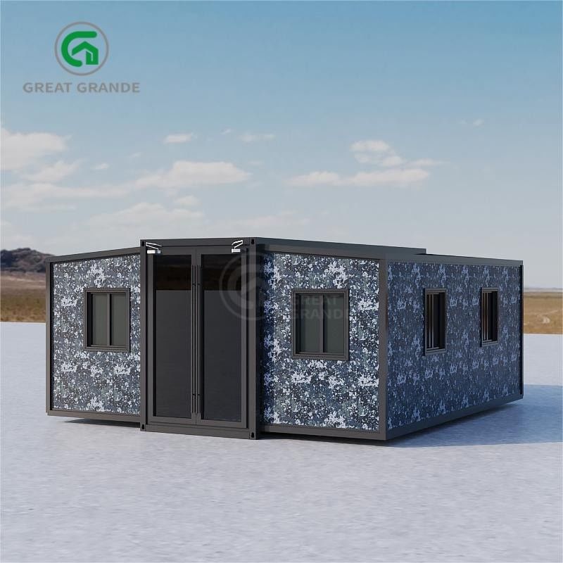 1.0 KN/M2 Yük Özel Genişletilebilir Konteyner Evler Galvanizli Çelik Çerçeve ile Yükseltilmiş Erişim Zemini