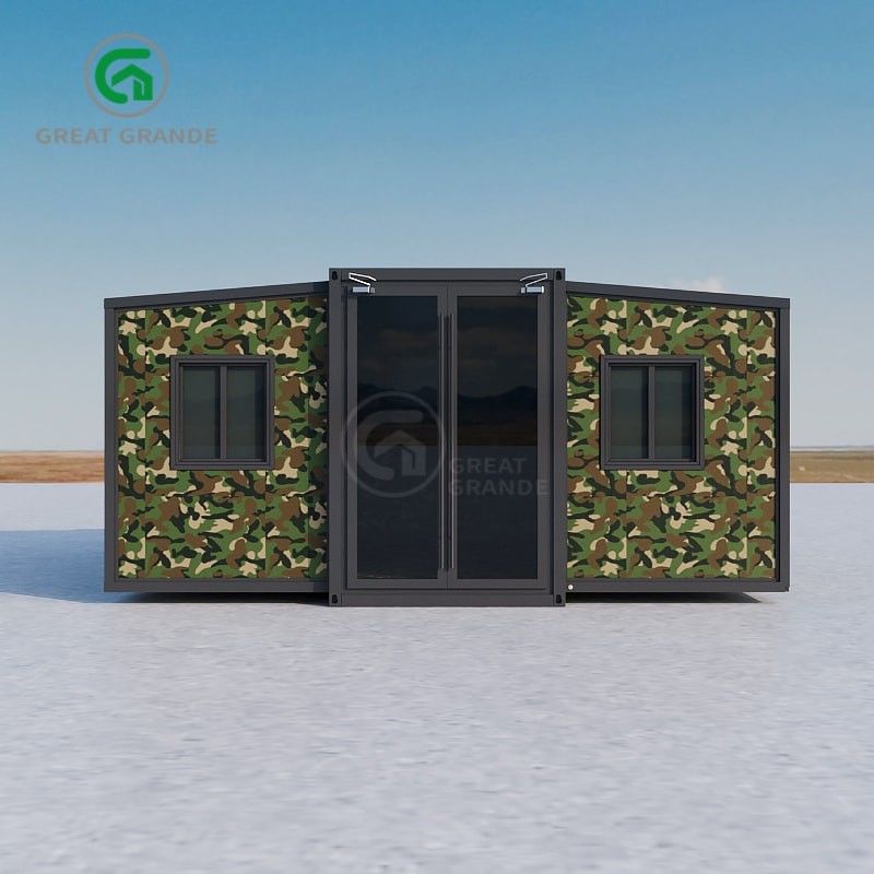 Genişletilebilir Evler 5600 mm * 6300 mm * 2250 mm İç mekan Hızlı kurulum