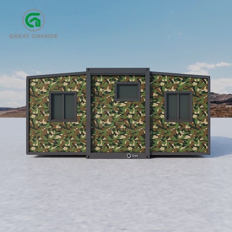 Genişletilebilir Evler 5600 mm * 6300 mm * 2250 mm İç mekan Hızlı kurulum