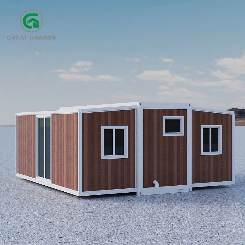 Çağdaş Genişletilebilir Prefabrik Ev 2.0kN/m2 Yer Canlı Yük Alüminyum Alaşım Kaydırıcı Pencere