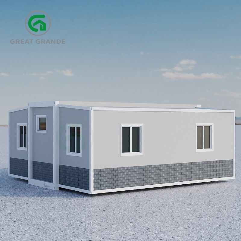 Prefab Çelik Ev Kar Yükü İçin Asan Montajlı Prefab Ev 1.0 KN/m2