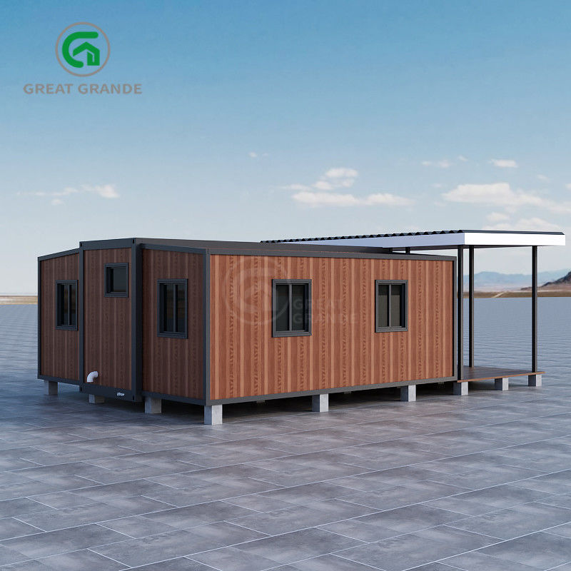 Genişletilebilir prefabrik ev Hava koşullarına dayanıklı R değeri 2.95K.m/W Konforlu nakliye