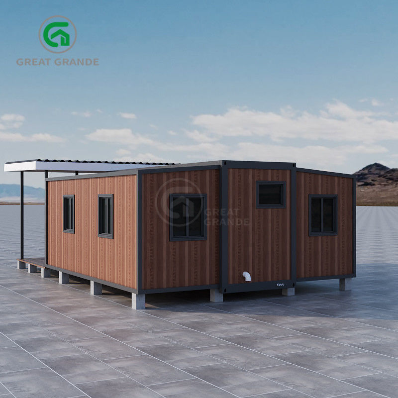 Genişletilebilir prefabrik ev Hava koşullarına dayanıklı R değeri 2.95K.m/W Konforlu nakliye