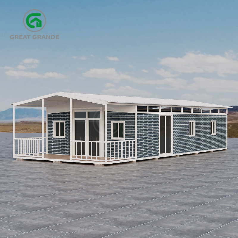 Genişletilebilir taşınabilir ev Geçici konut çözümleri için uygun fiyatlı ve pratik