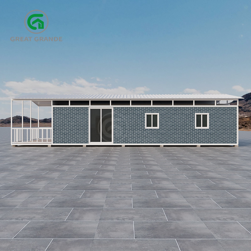 Genişletilebilir taşınabilir ev Geçici konut çözümleri için uygun fiyatlı ve pratik